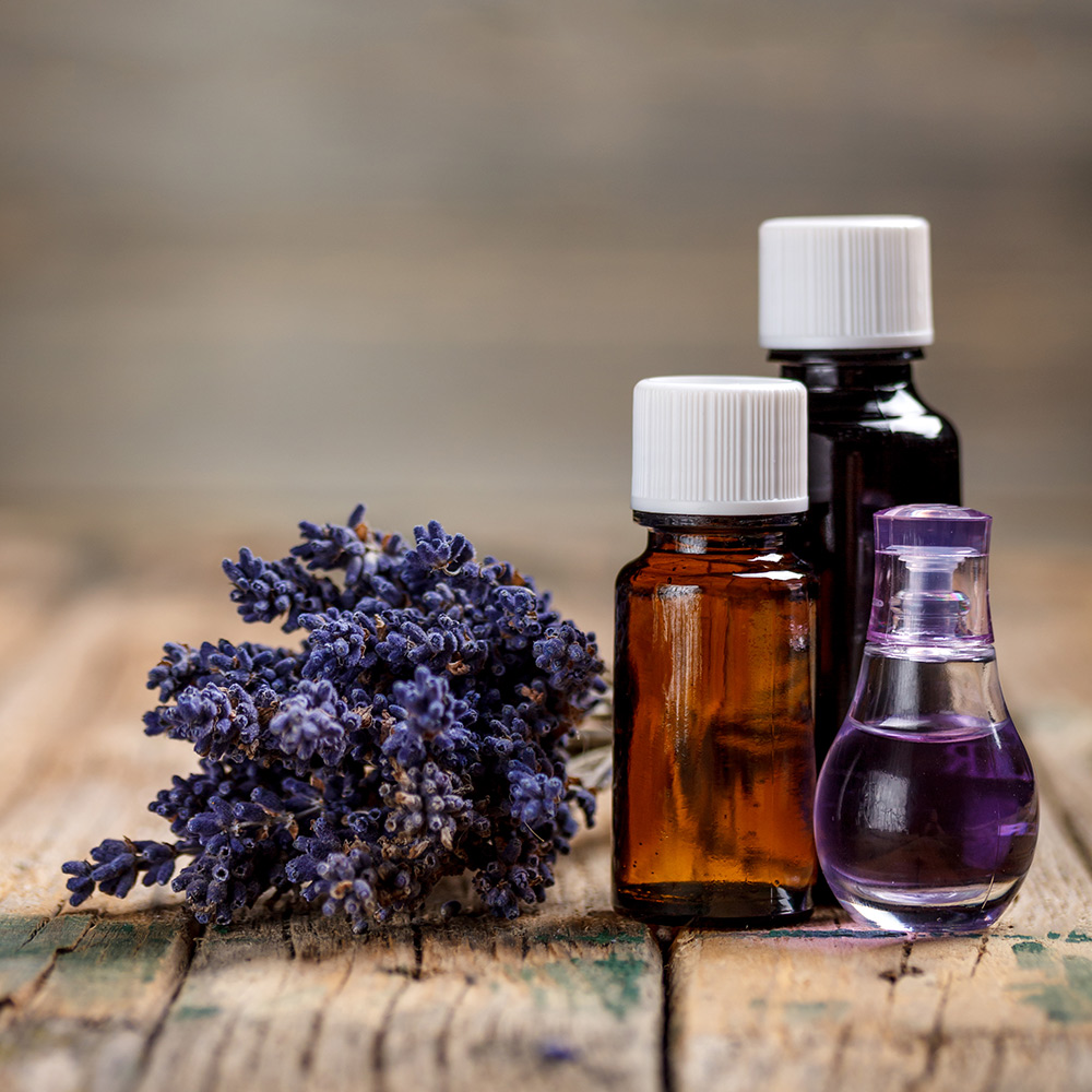 Essential oils of lavender